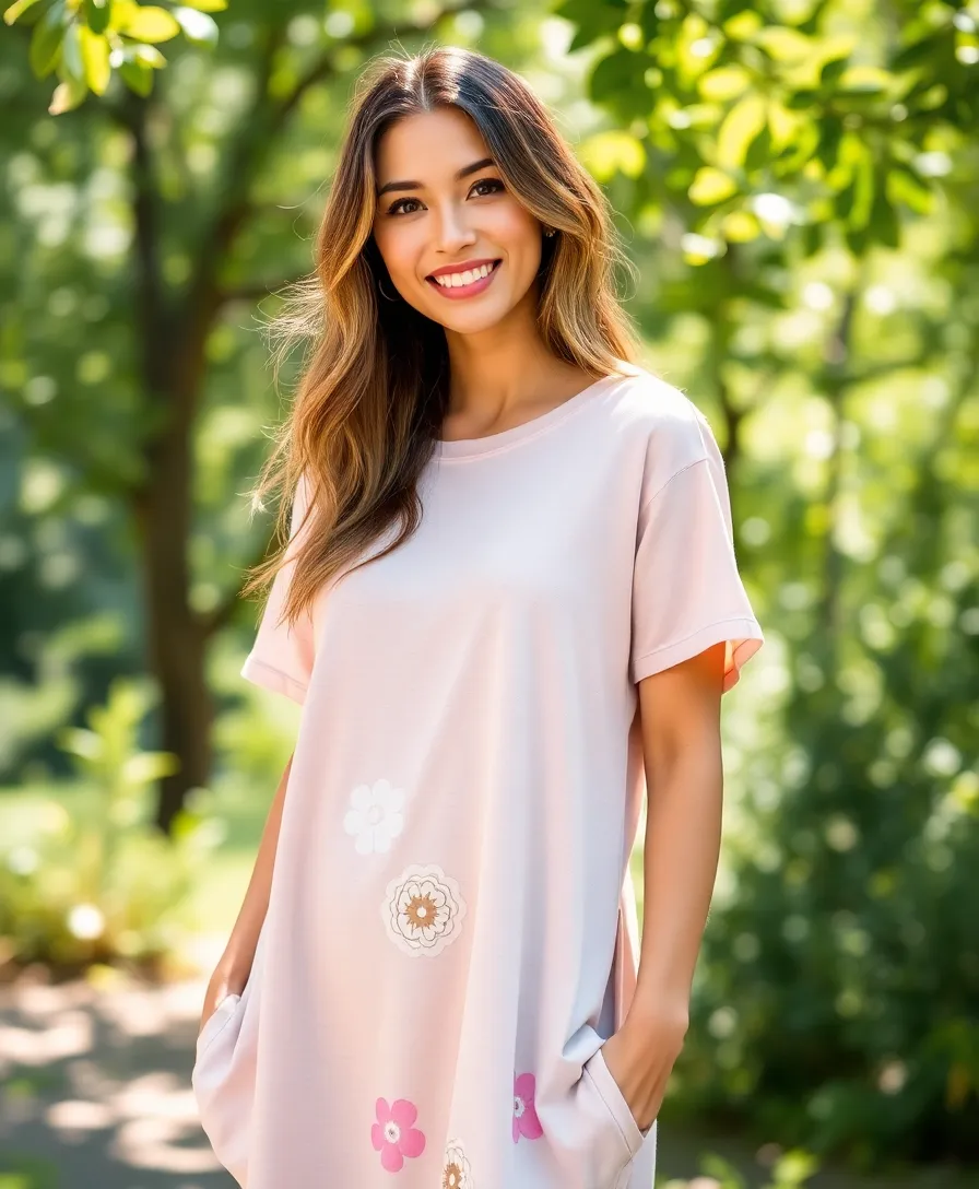 25 Summer Outfit Ideas from Shein You’ll Love Wearing - 18. Chic T-Shirt Dresses for Easy Style