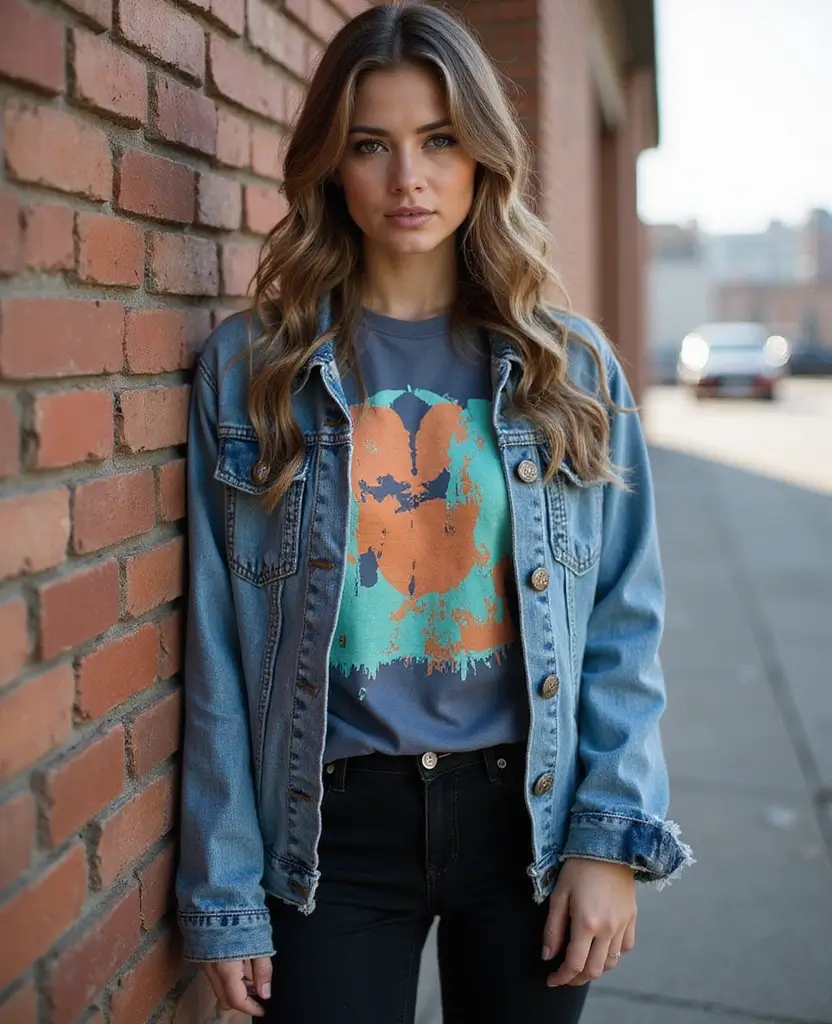 25 Sustainable Black Denim Outfit Ideas for Every Season - 5. Effortless Weekend Casual