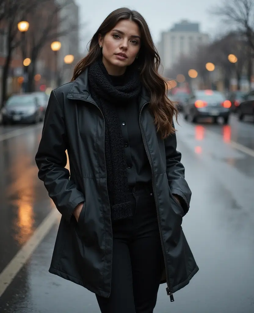 25 Winter Outfit Ideas for Every Taste - 11. Minimalist Monochrome Looks