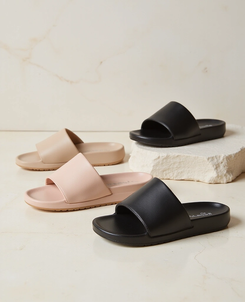 27 Cute Shoes Every Woman Needs in Her Closet - 24. Minimalist Slide Sandals