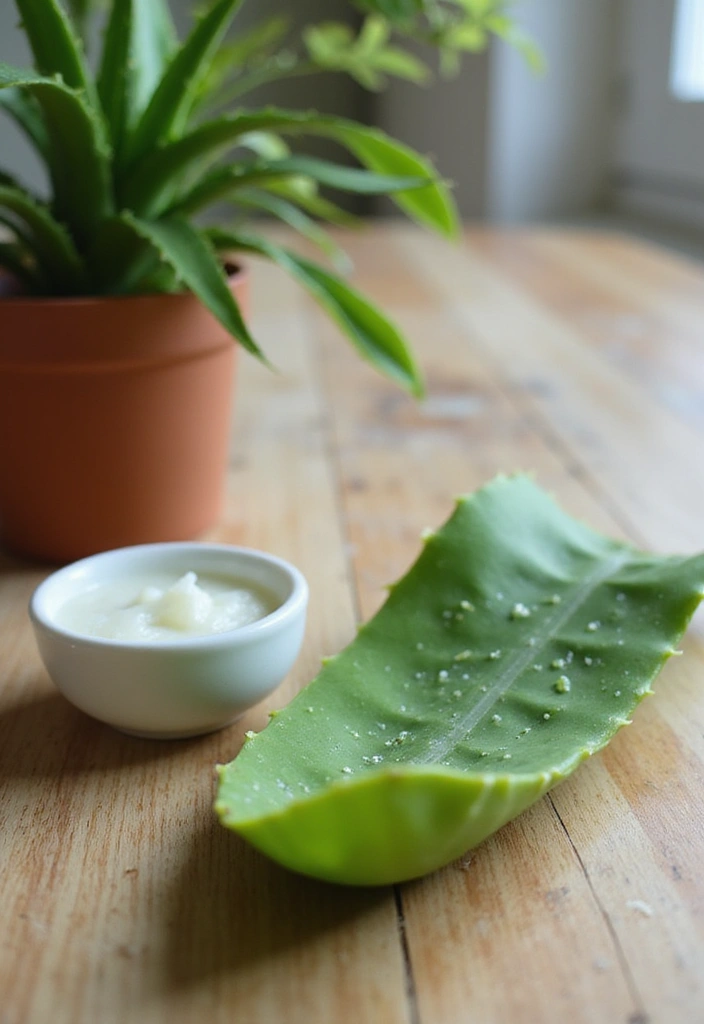 5 Proven Ways to Cover Dark Circles and Brighten Your Eyes - 3. Aloe Vera Gel Magic