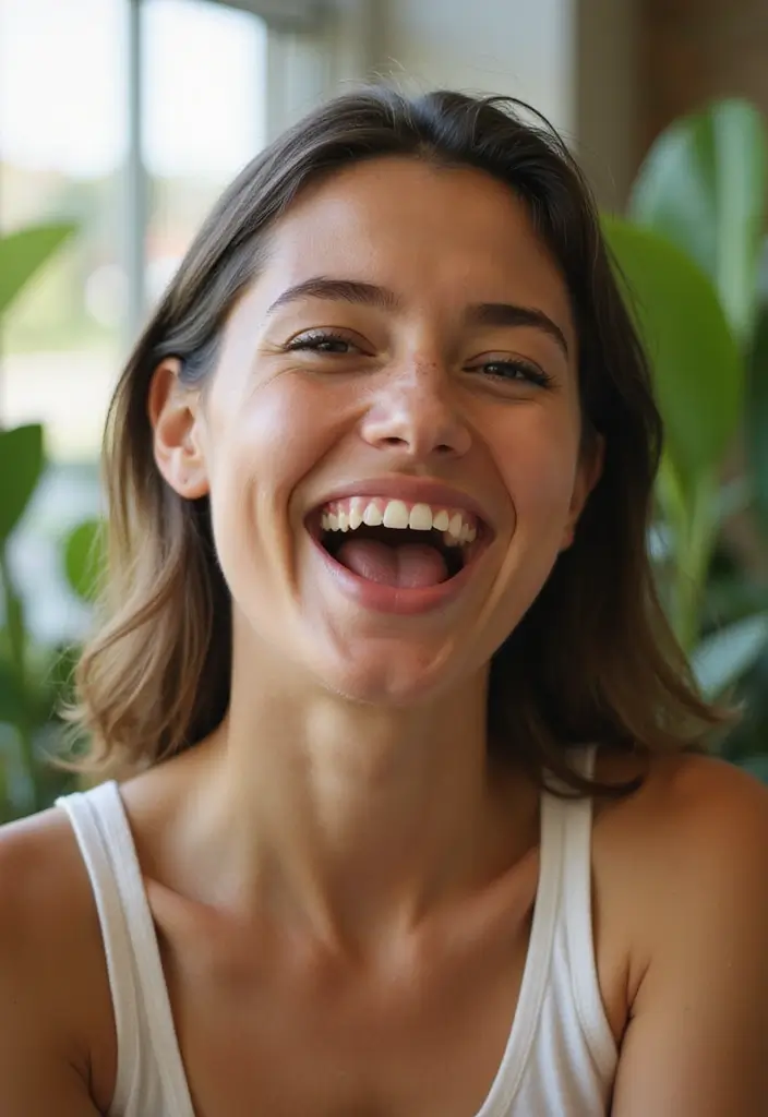 7 Facial Yoga Exercises for Firmer, Younger-Looking Skin - 6. The Smile Smoother