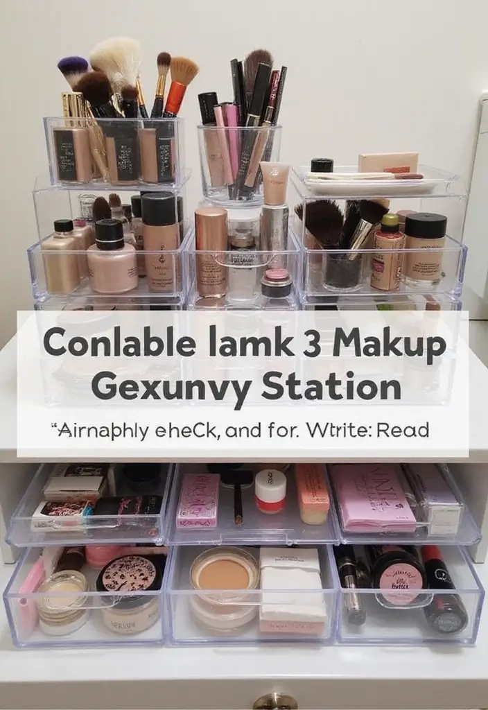 How to Curate a Makeup Collection You’ll Truly Love: Step-by-Step Guide - 6. Organize for Easy Access