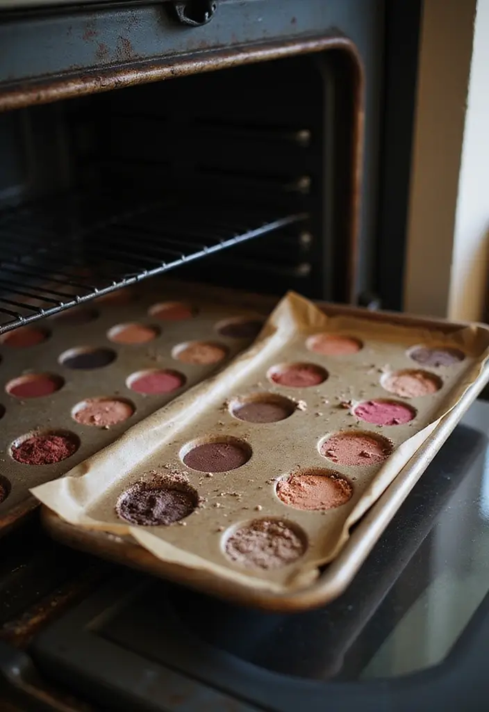How to Fix Broken Eyeshadow: Quick & Easy Rescue Hacks - 9. Bake Your Broken Palette