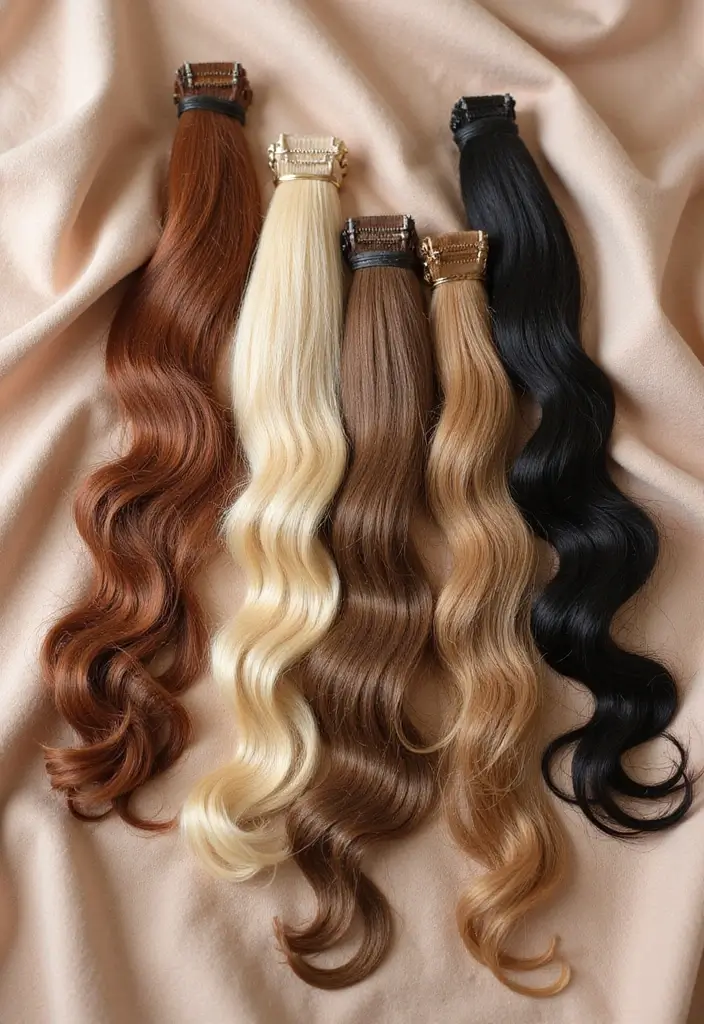 How to Install Clip-in Hair Extensions for Gorgeous Volume - Choosing the Right Clip-in Hair Extensions
