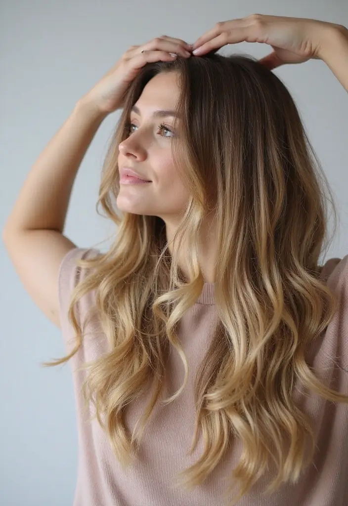 How to Install Clip-in Hair Extensions for Gorgeous Volume - Installing the First Weft