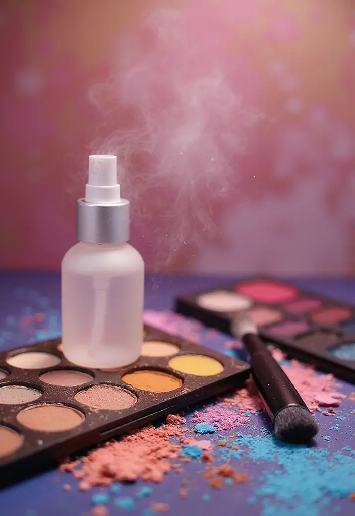 How to Reapply Sunscreen Over Makeup Without Ruining Your Look - 6. Setting Sprays with SPF