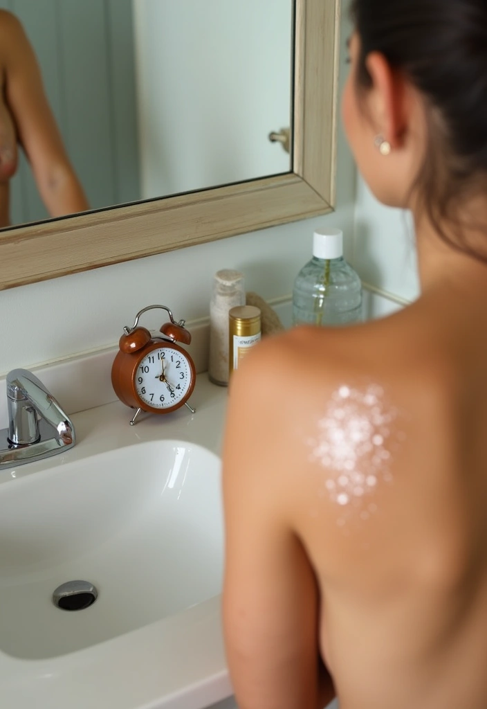 How to Self Tan Properly: 7 Steps for a Streak-Free Bronze - Step 4: Timing is Everything