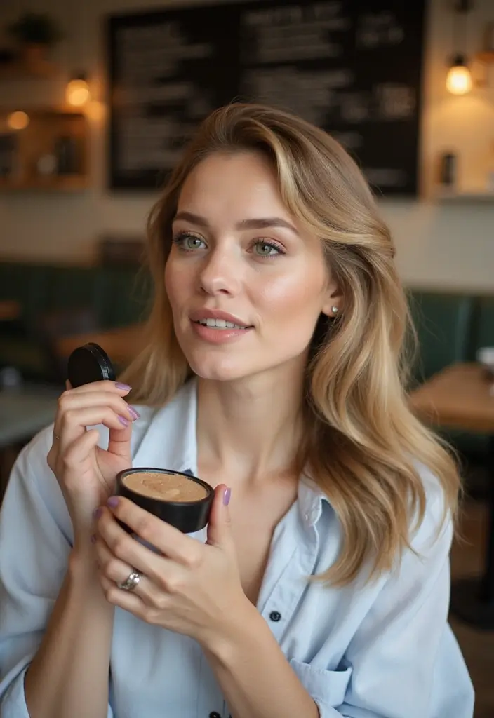 Powder Makeup Is Back: Why You Need to Try This Classic Trend Again - 9. Quick Touch-ups Anytime, Anywhere