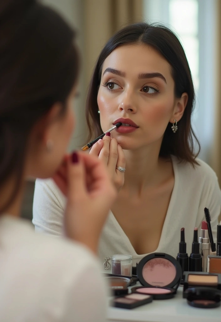 The Best Way to Sharpen Lip Liner: Tips for a Perfect Point Every Time - 6. Use Lip Liner for Touch-Ups