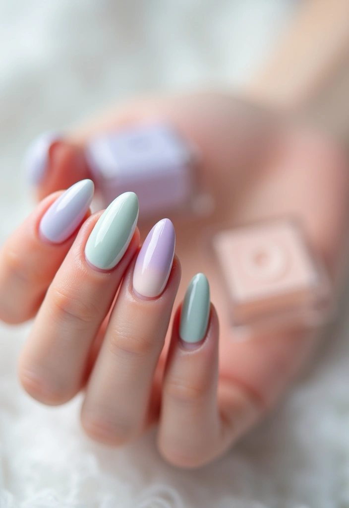 25 Summer Nail Inspo Almond Styles Perfect for 2025 - 16. Soft Gradient Fade