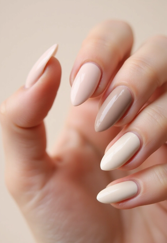 26 Simple Nail Inspo Almond Looks for Effortless Beauty - 2. Nude Neutrals