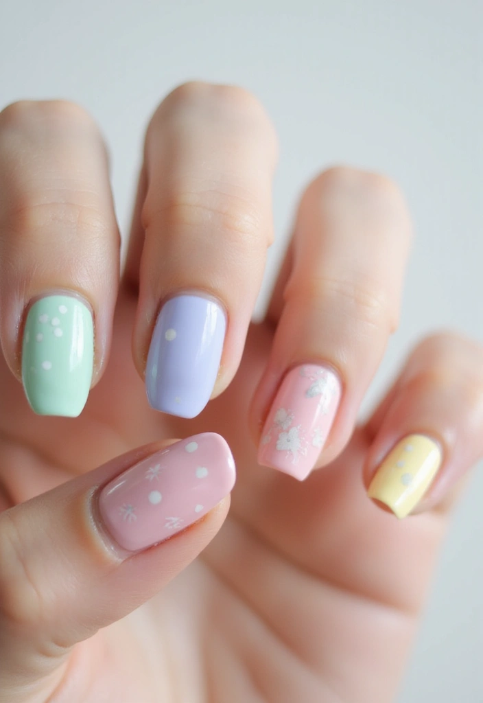 26 Simple Nail Inspo Almond Looks for Effortless Beauty - 5. Pastel Dream