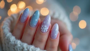 28 Cozy & Chic Nail Inspo Almond Winter Designs