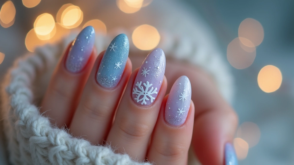 28 Cozy & Chic Nail Inspo Almond Winter Designs
