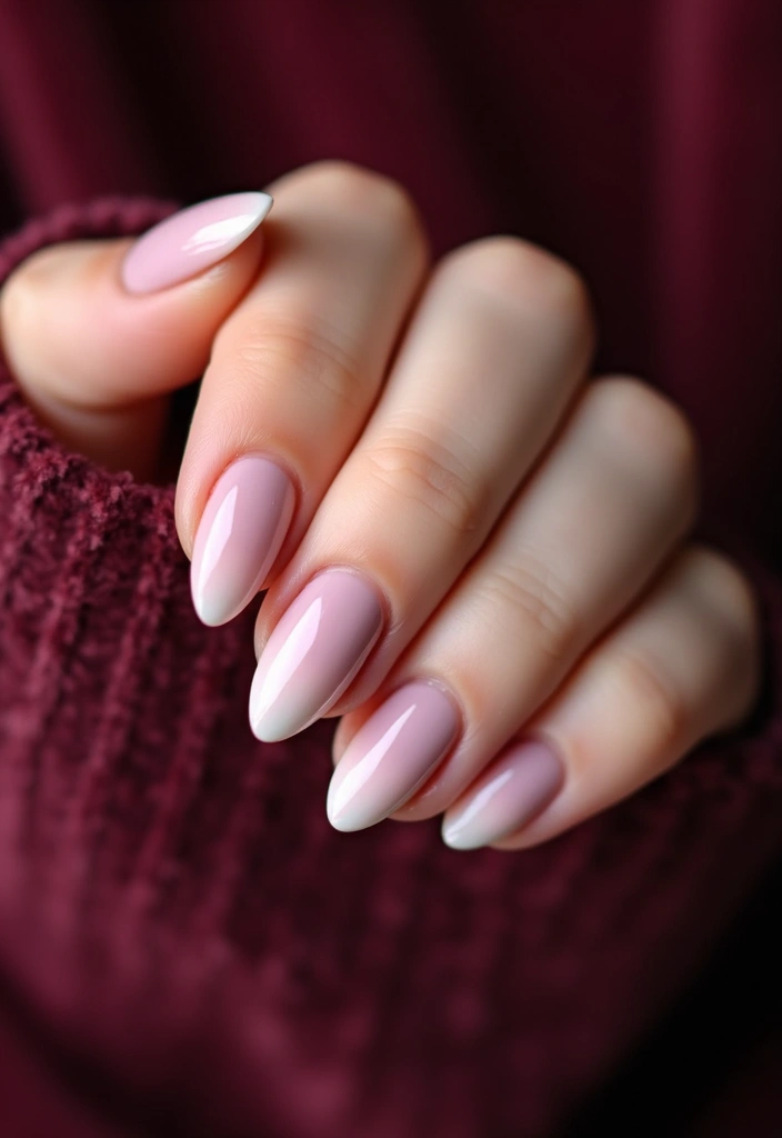 28 Fresh Gel X Nail Inspo Almond Designs You’ll Adore - 2. Ombre Bliss