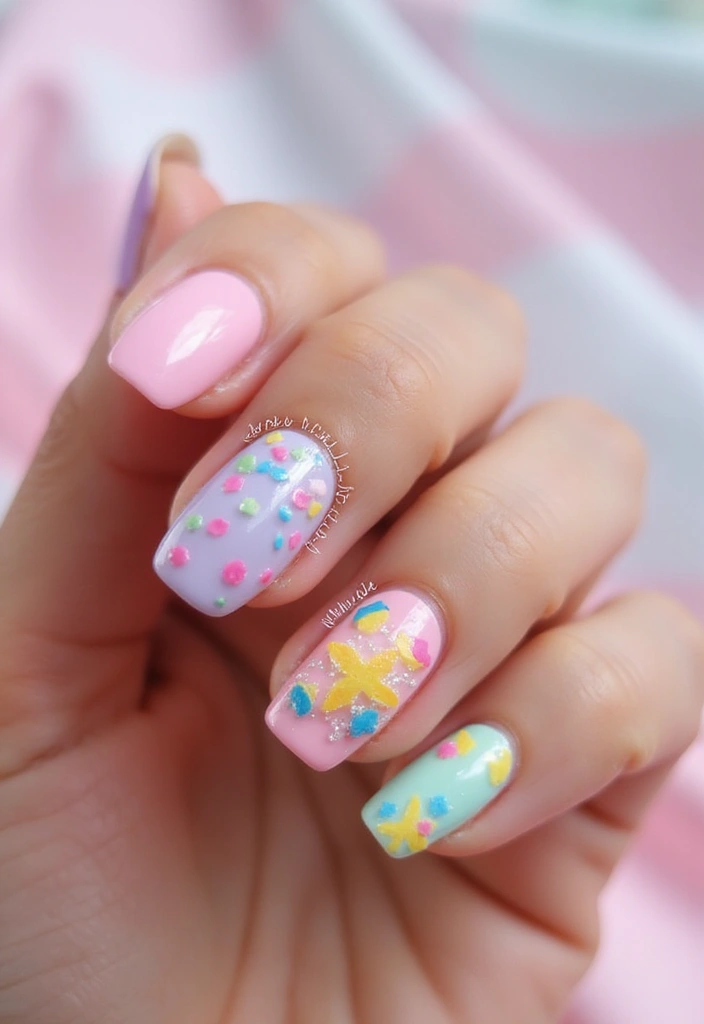 29 Classy Nail Inspo Acrylic Almond Styles to Copy - 13. Candy-Inspired Delight