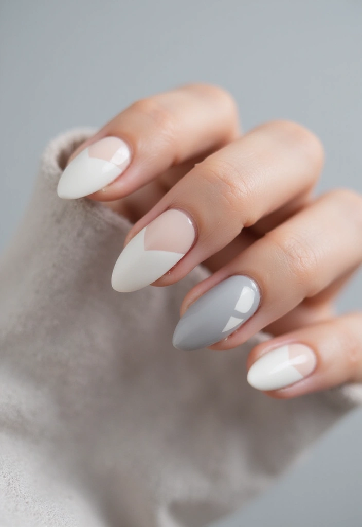 29 Stunning Nail Inspo Almond Shape Designs to Try Now - 19. Nordic Minimalism
