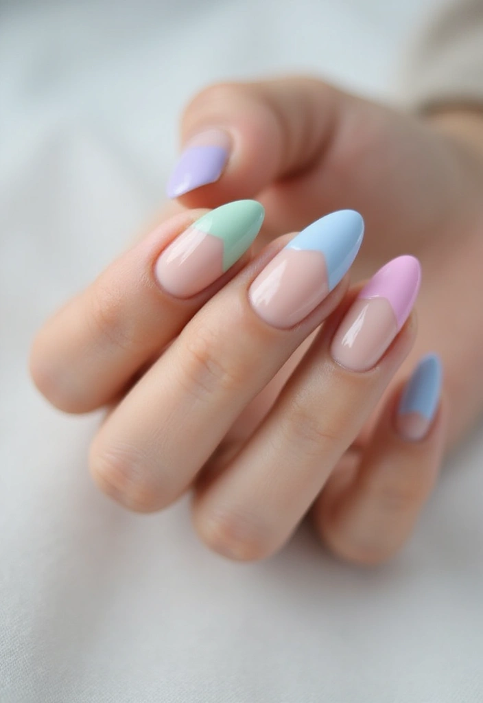 30 Bold Nail Inspo Long Almond Styles That Stand Out - 9. Elegant French Twist