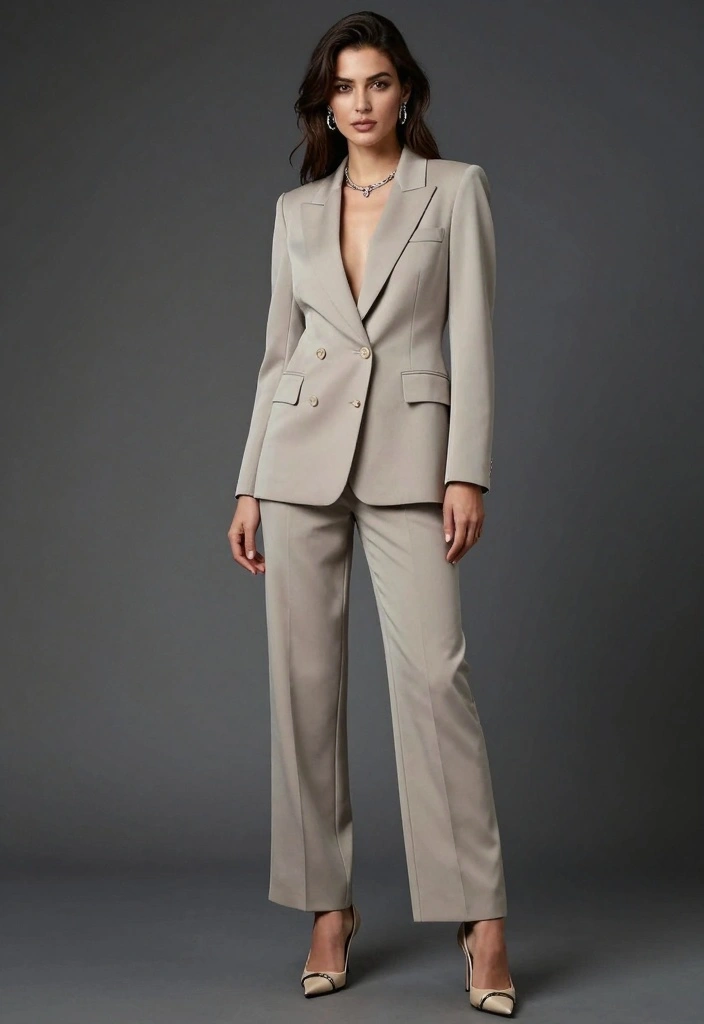 16 Cute New Year’s Eve Outfit Ideas You’ll Love - 13. Elegant Soft Suit 1