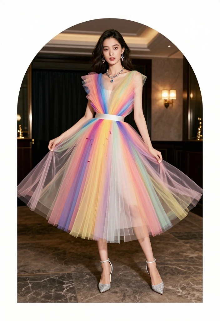 16 Cute New Year’s Eve Outfit Ideas You’ll Love - 5. Playful Tulle Skirt 1