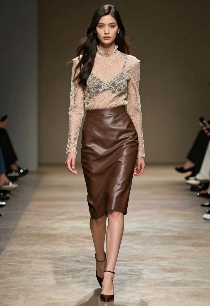 18 New Year’s Eve Outfit Ideas to Dress to Impress - 12. Textures and Fabrics: Mix it Up 1