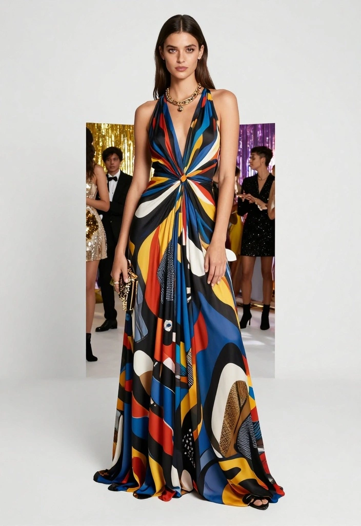 20 New Year’s Eve Outfit Ideas for Black Women That Stand Out - 3. Statement Maxi Dress 1