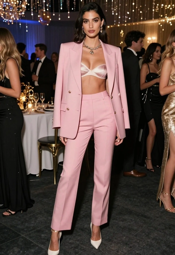 20 New Year’s Eve Outfit Ideas for Black Women That Stand Out - 5. Sophisticated Suit Set 1