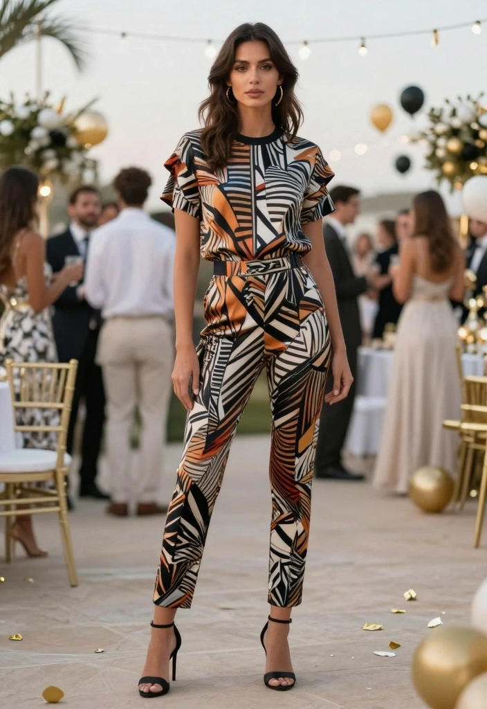 20 New Year’s Eve Party Outfit Ideas for a Fun Night Out - 11. Trendy Co-ord Sets for a Polished Look 1
