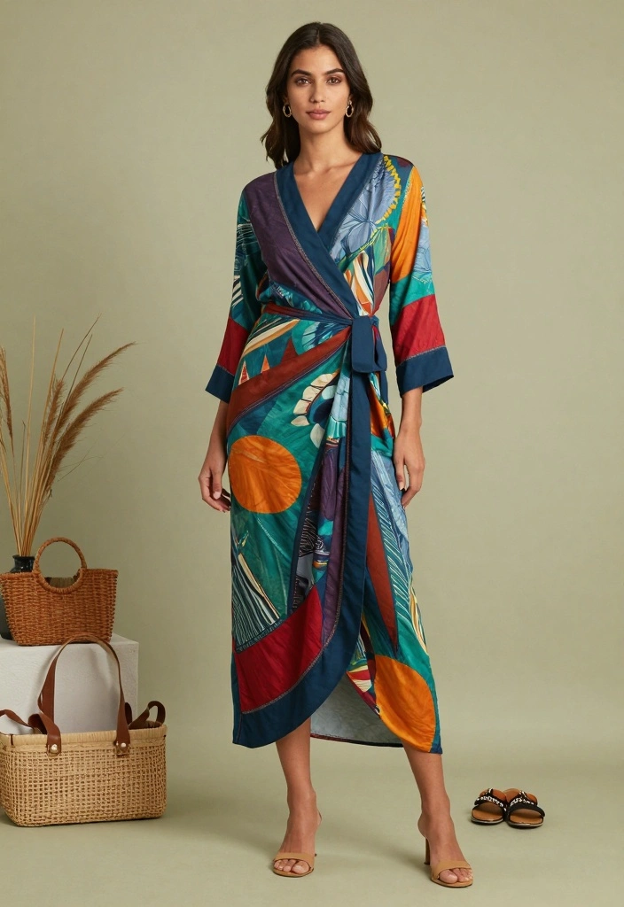 21 New Year’s Eve Dress Outfit Ideas for a Glam Look - 21. The Timeless Wrap Dress 1