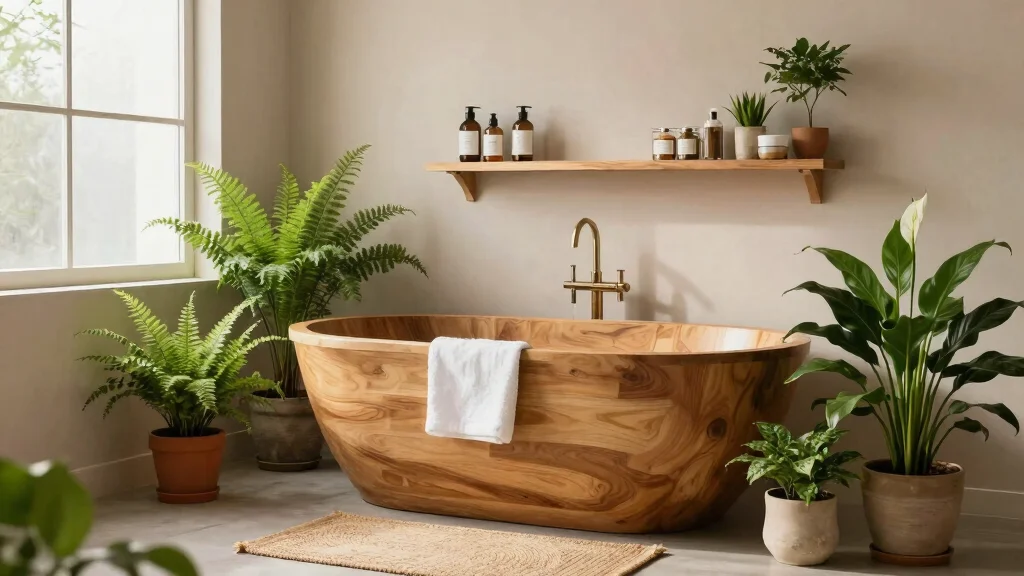 16 Natural Bathroom Accessories for an Organic Spa Vibe - bellabeautyblog.com