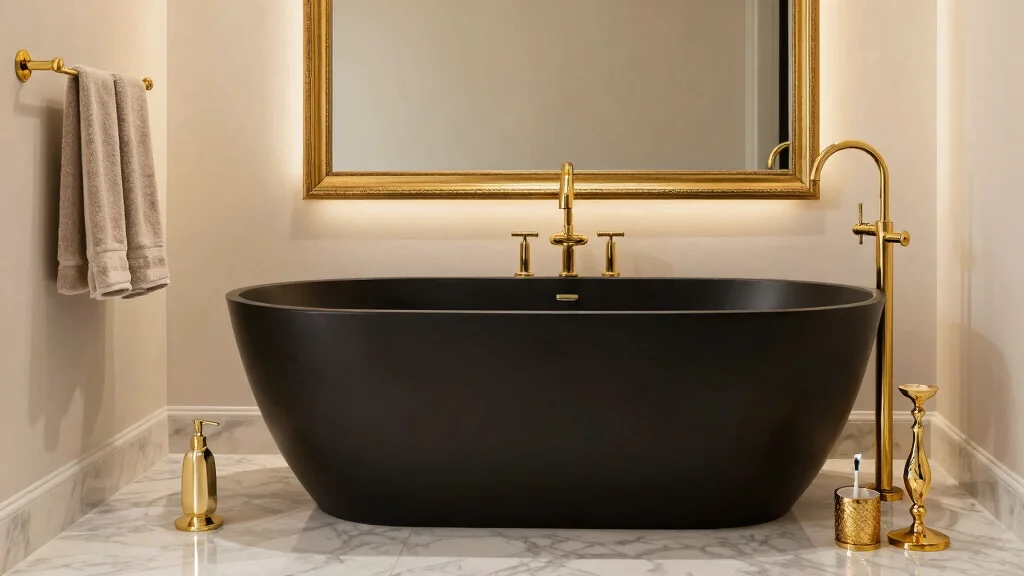 17 Golden Bathroom Accessories Ideas for Elegant Spaces