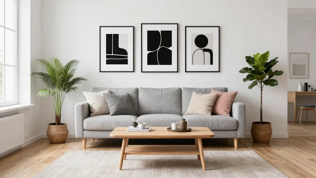 17 Minimal Wall Art Living Room Ideas for a Clean Aesthetic - bellabeautyblog.com