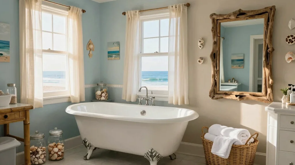 18 Coastal Bathroom Accessories for a Relaxing Beachy Vibe - bellabeautyblog.com