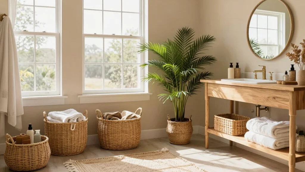 18 Rattan Bathroom Accessories for a Natural Boho Feel - bellabeautyblog.com