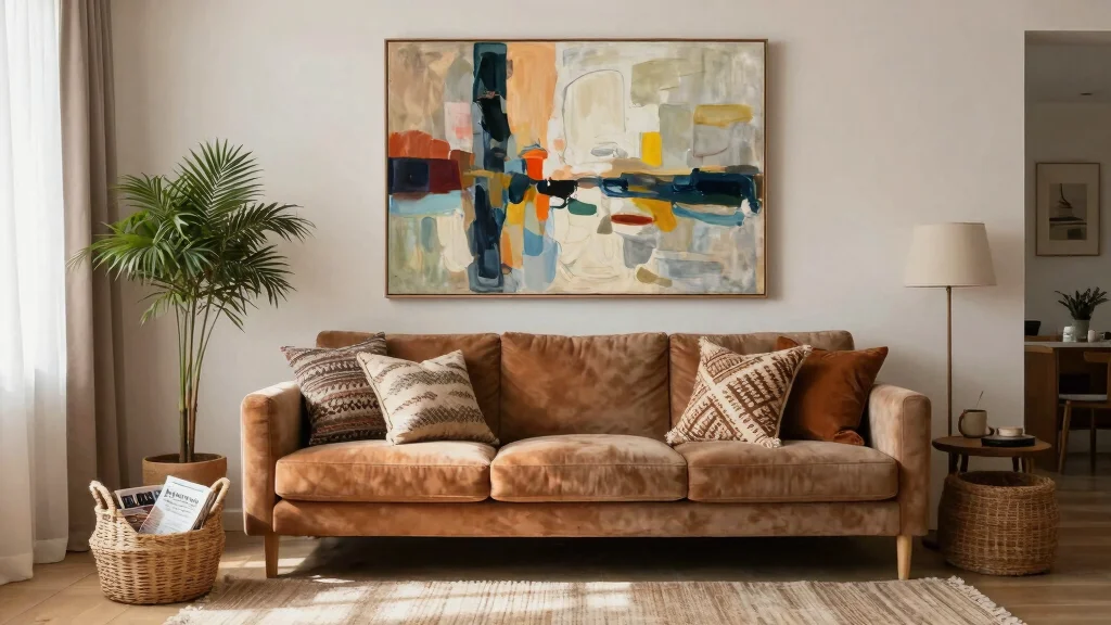 18 Wall Art Aesthetic Living Room Ideas for Trendy Spaces