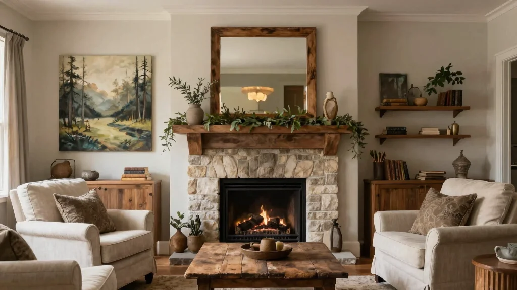 12 Wall Art Above Fireplace Ideas for a Stunning Focal Point