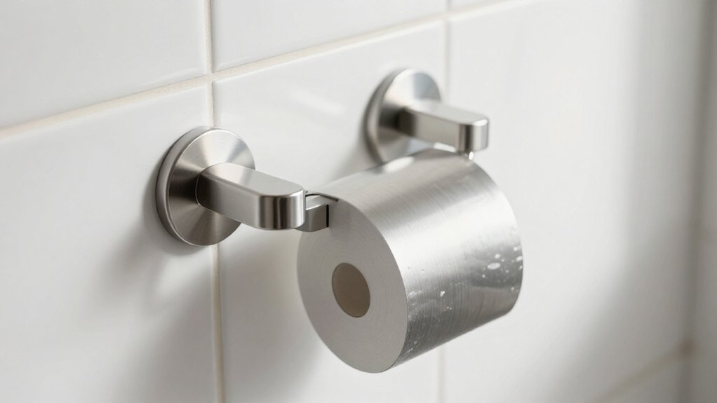 adhesive no drill bathroom hardware