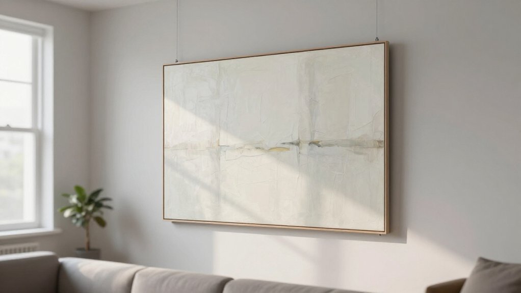 best methods for hanging heavy art