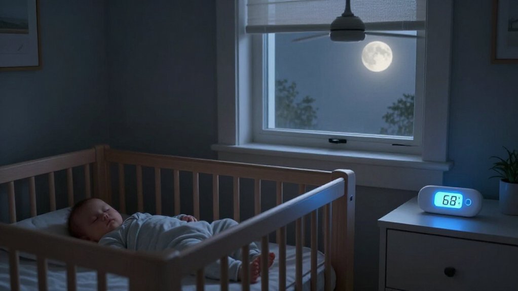 cool nursery fan circulation light tog sleepwear