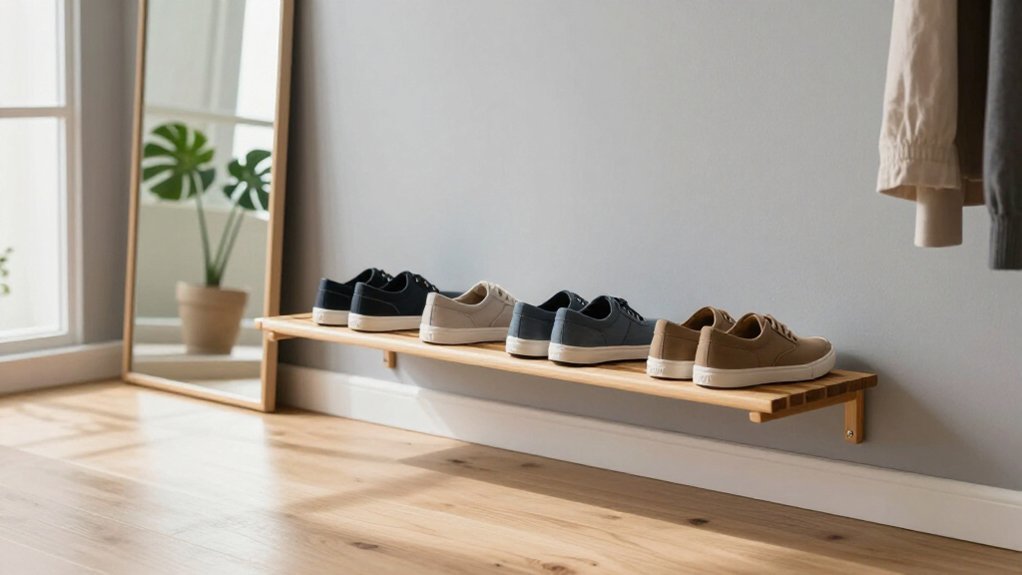 dressing room shoe storage ideas