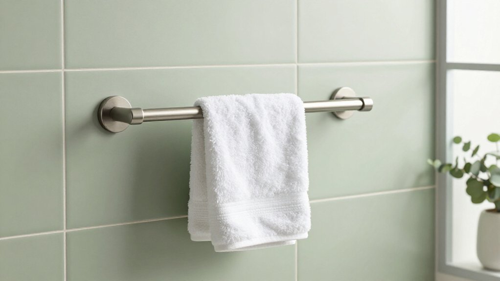 measuring bathroom accessory spacing accurately