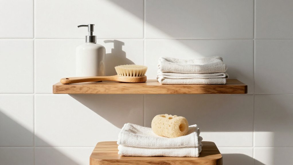 stock sink shower daily essentials